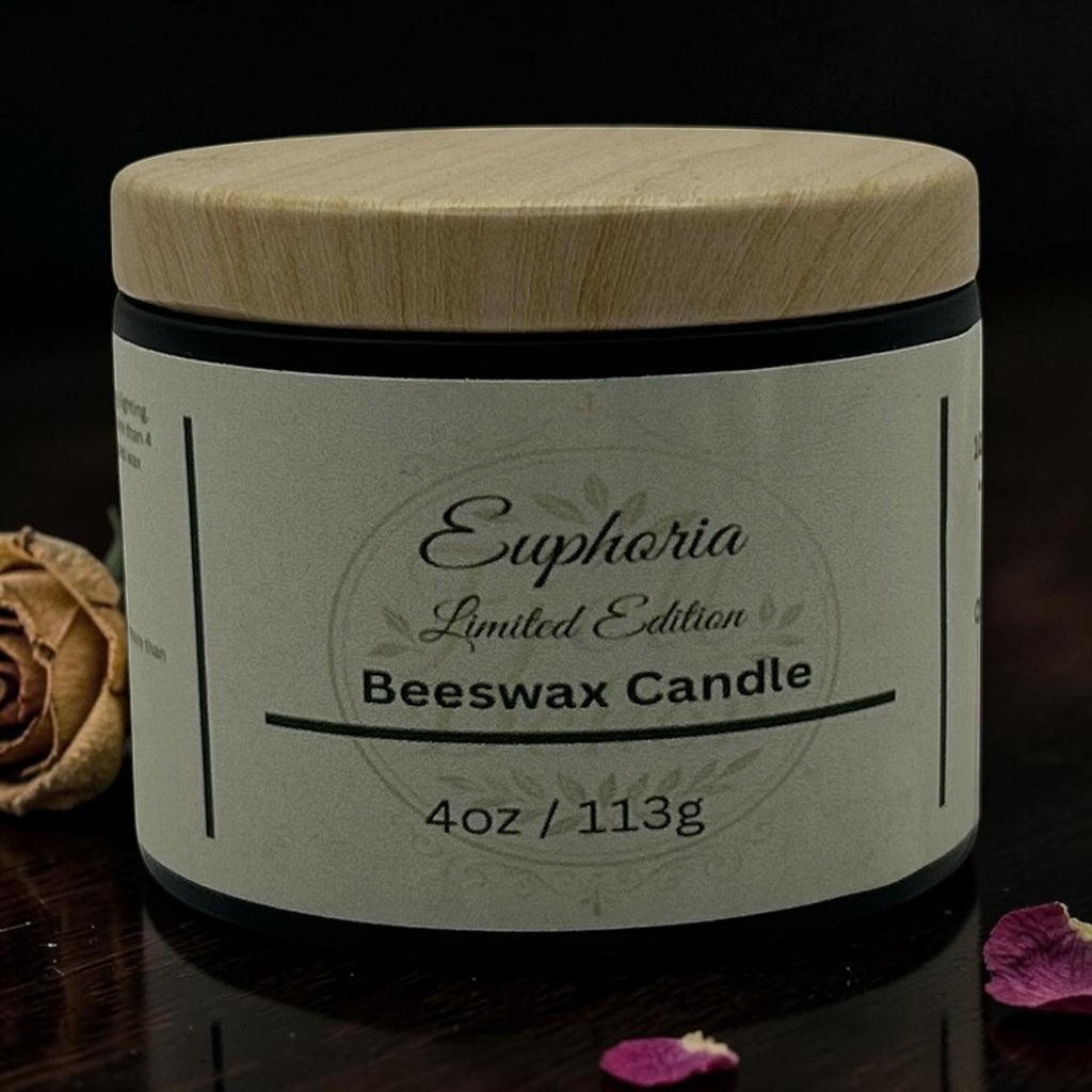 Euphoria 4oz Limited Edition Beeswax Candle