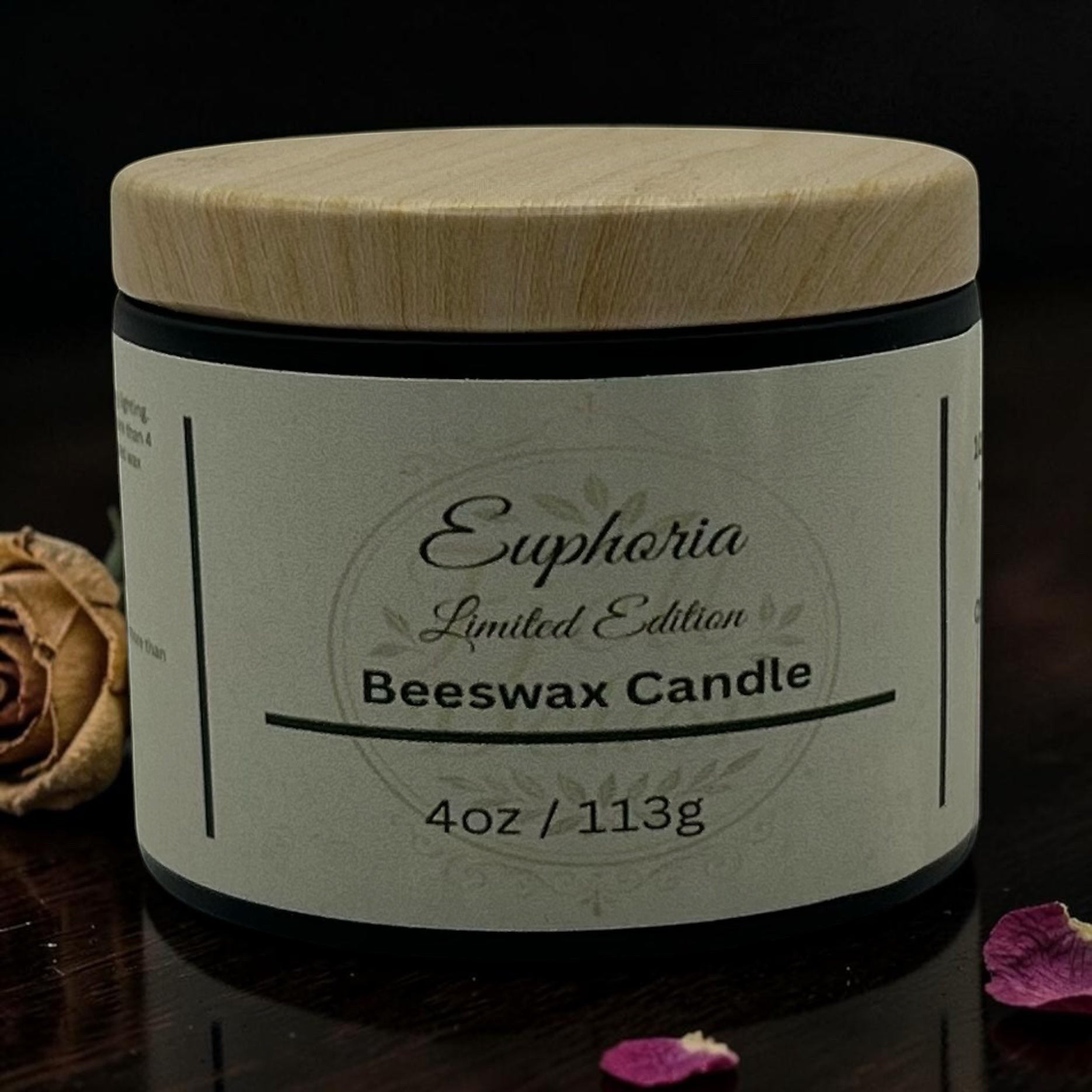 Euphoria 4oz Limited Edition Beeswax Candle
