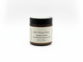 Fjell Dekor Little Booty Balm 4oz diaper cream in a brown glass jar with a minimalist white label.